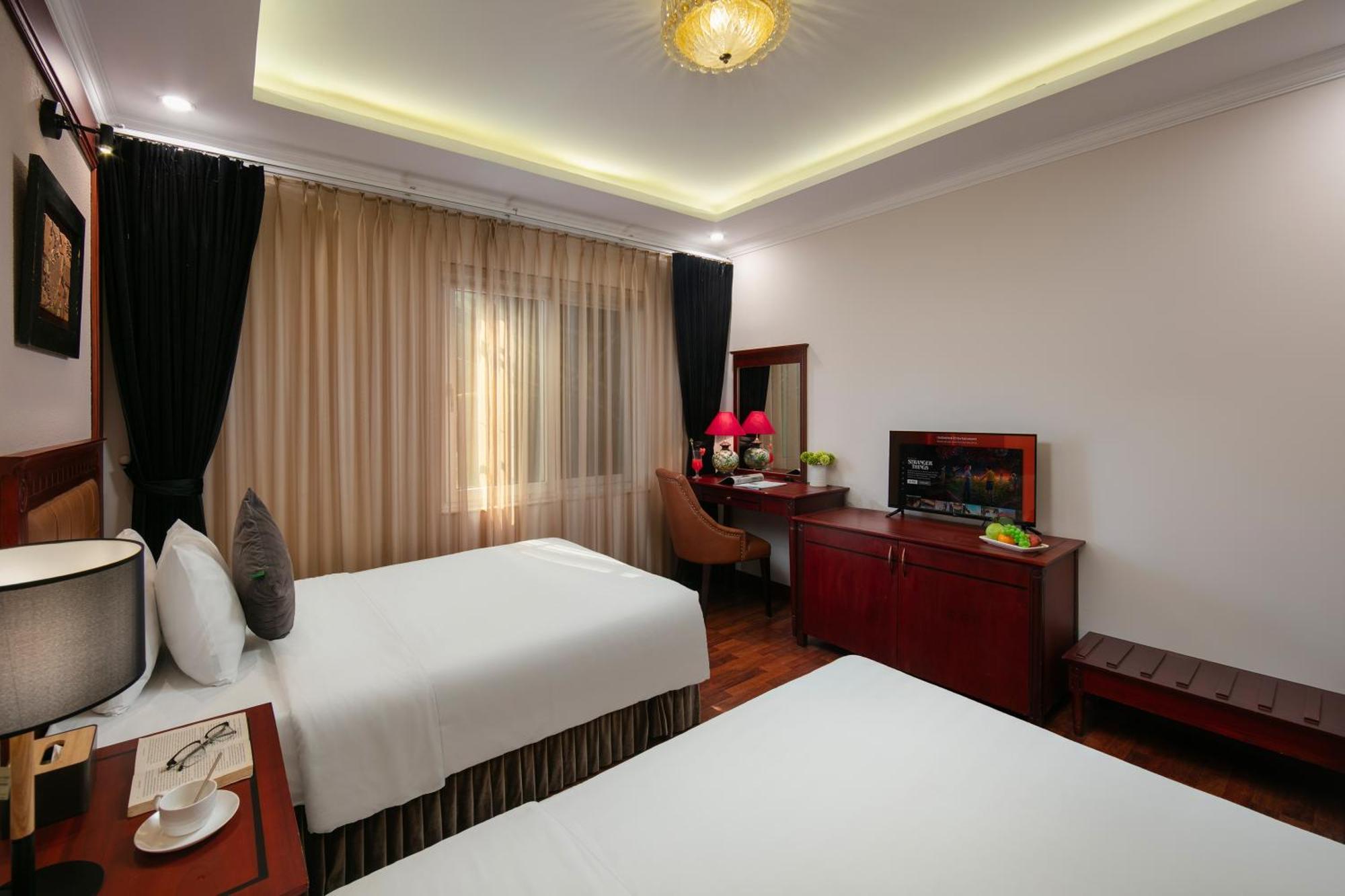 Bonjour D'An Nam Hotel Hanoj Exteriér fotografie